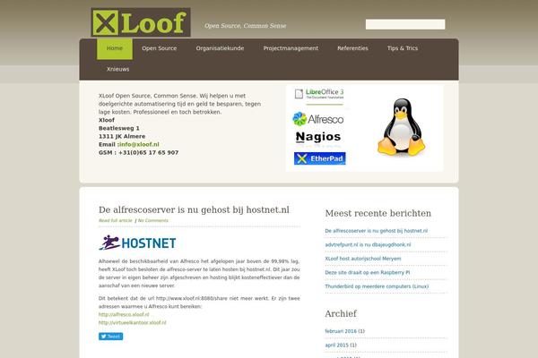 xloof.nl site used SmartBiz