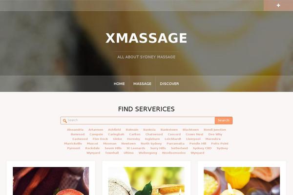 xmassage.com.au site used Oria