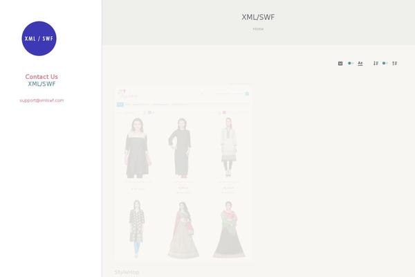 The7 theme site design template sample