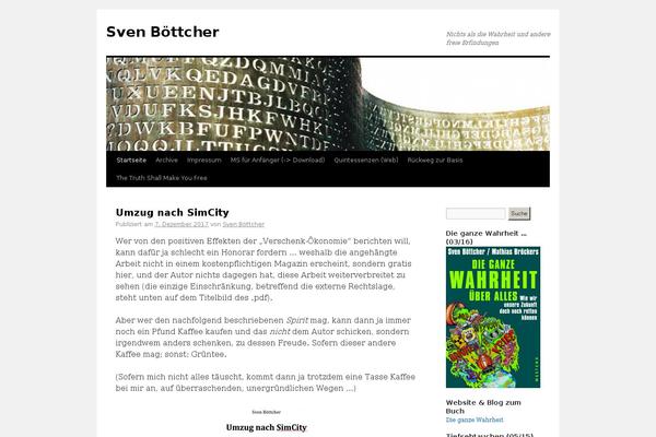 Twenty Ten theme site design template sample