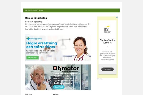 Twenty Ten theme site design template sample