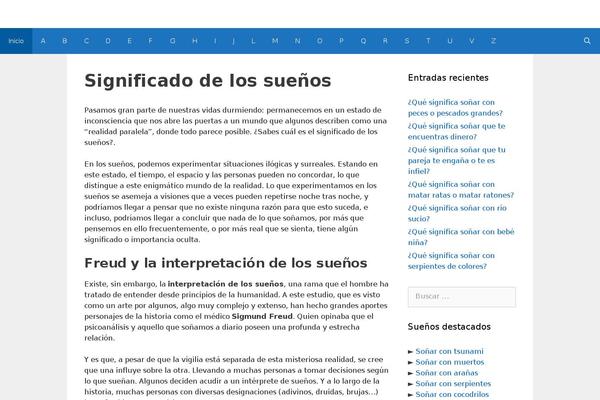 GeneratePress theme site design template sample