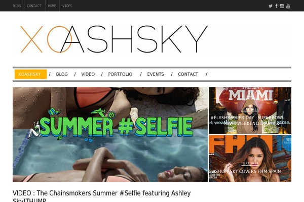 xoashsky.com site used Santiago