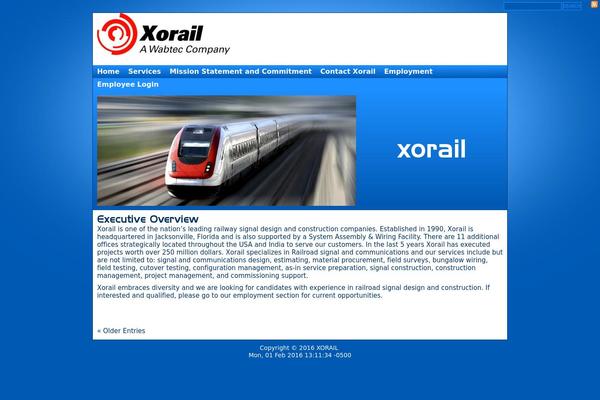 xorail.com site used Xorail4