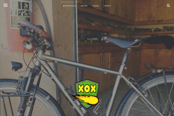 xoxbikes.com site used Fortunato-pro