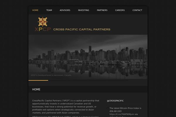 Gotham theme site design template sample