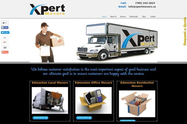 xpertmovers.ca site used Edmonton