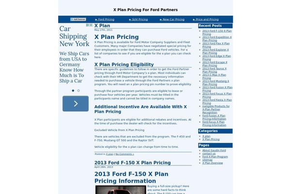 xplanpricing.com site used Adsense100k