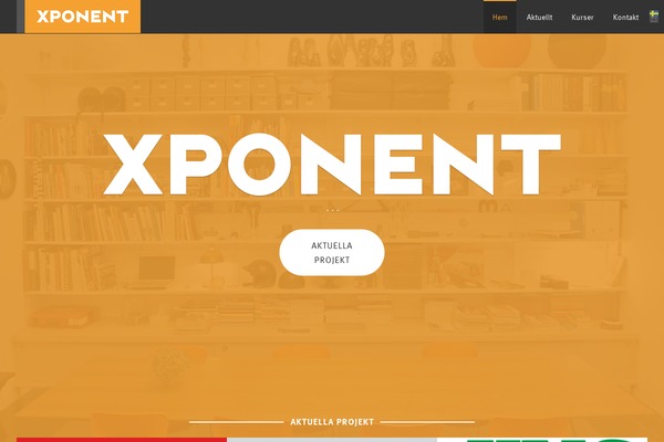 xponent.se site used Xponent-pro