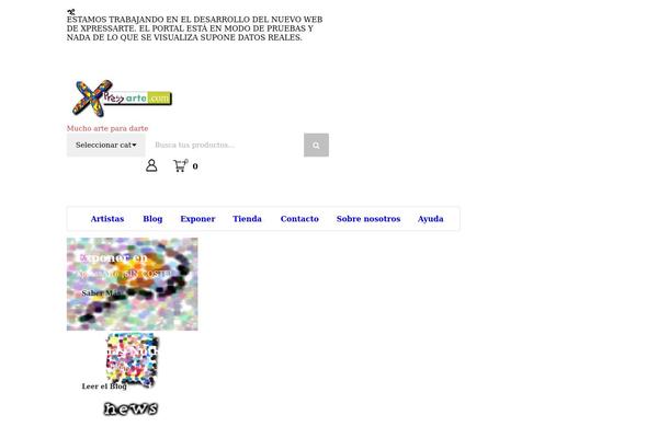 xpressarte.com site used StoreBiz