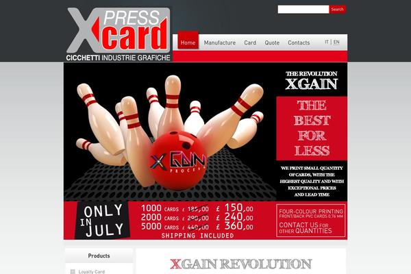 xpresscard.it site used Theme1369