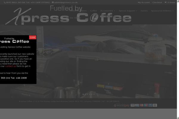 xpresscoffeeuk.co.uk site used Xpress2017
