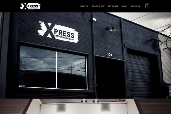 Xpress theme websites examples
