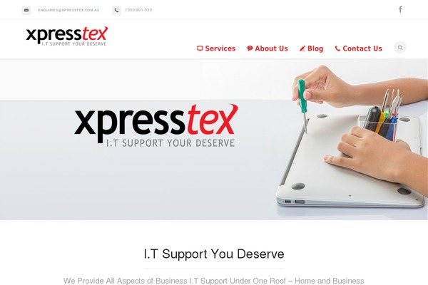 xpresstex.com.au site used Xpresstex