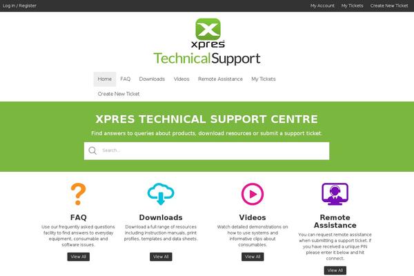 xprestechnical.co.uk site used Xpres-technical