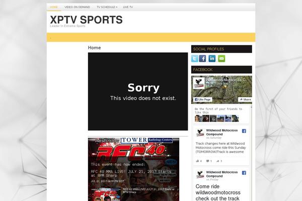 xptvsports.com site used Triplex