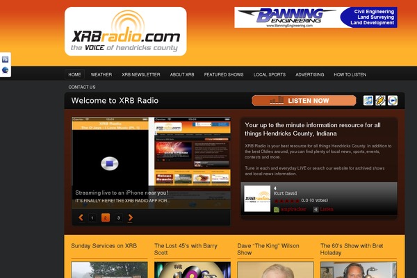 xrbradio.com site used Phanatics