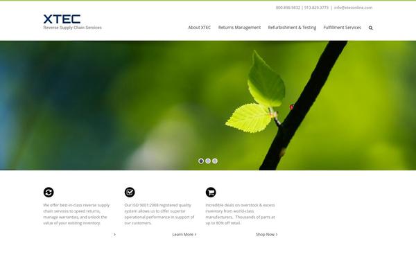 Avada theme site design template sample