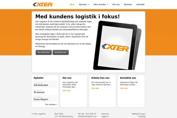 xterlogistics.se site used Xter