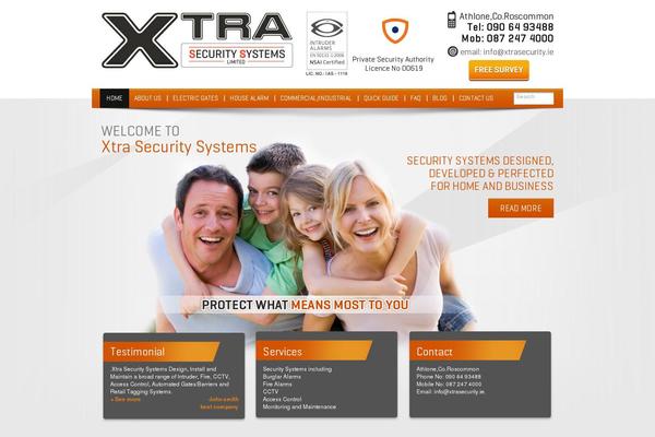 xtrasecurity.ie site used Xtrasecurity