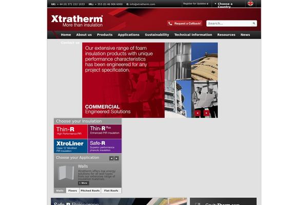 Xtra theme websites examples