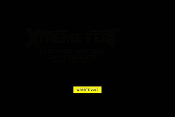 xtremefest.fr site used Divi-new