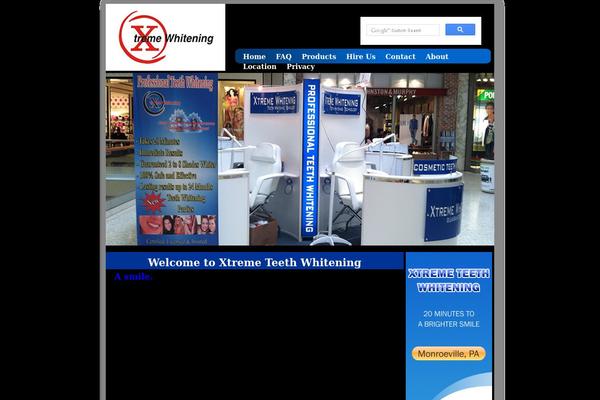 xtremeteethpa.com site used Themenew