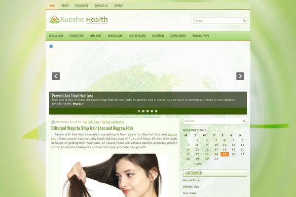 Smarthealth theme site design template sample