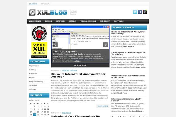 xulblog.de site used Superwp