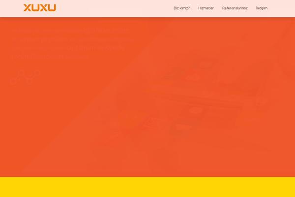 Versi theme site design template sample