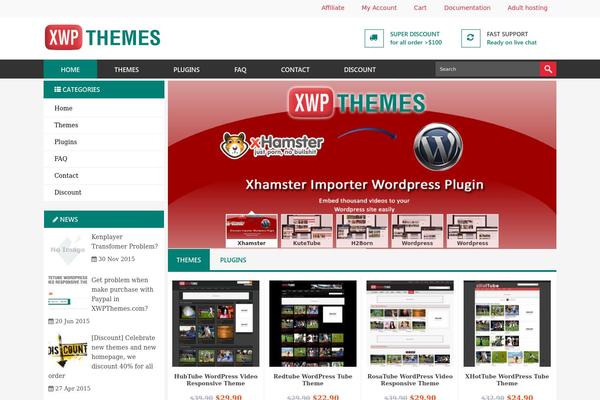 xwpthemes.com site used Shopper