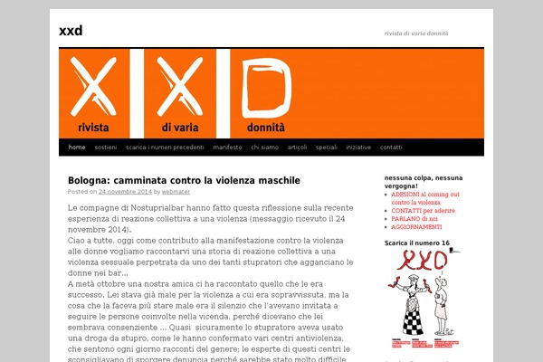 Twenty Ten theme site design template sample