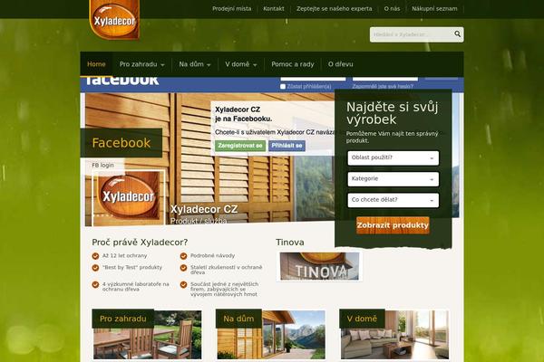 xyladecor.cz site used Woodcare