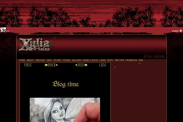 xyliatales.com site used Comicpress-gn