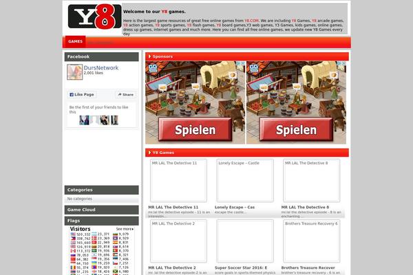 y8online.com site used Startwpa