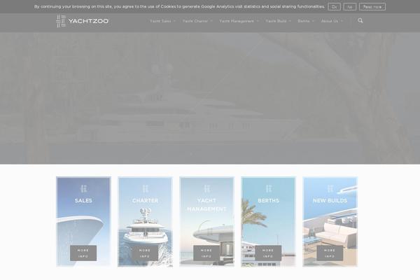 Salient theme site design template sample