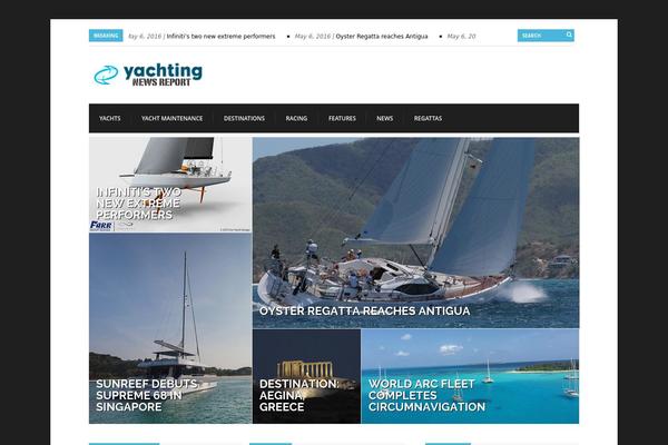 yachtingnewsreport.com site used Columns