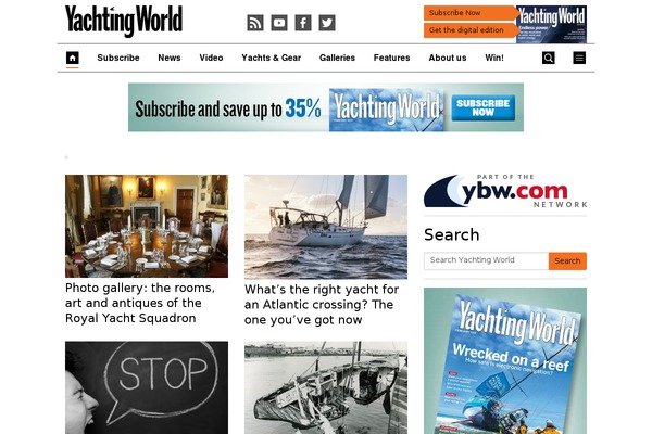 yachtingworld.com site used Keystone-theme
