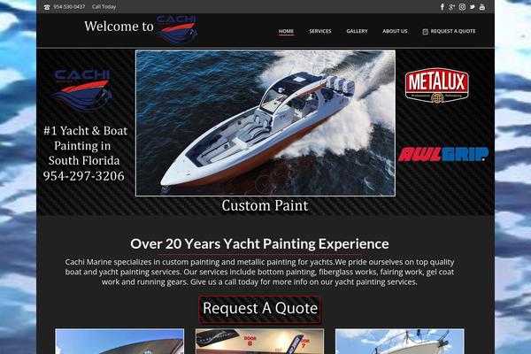 Jupiter theme site design template sample