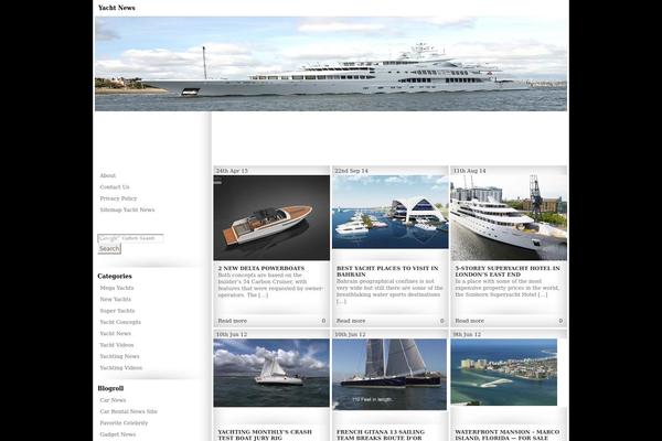 yachtsnews.com site used Fotogram