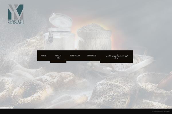 Milano theme site design template sample