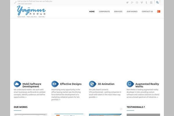 Norma theme site design template sample