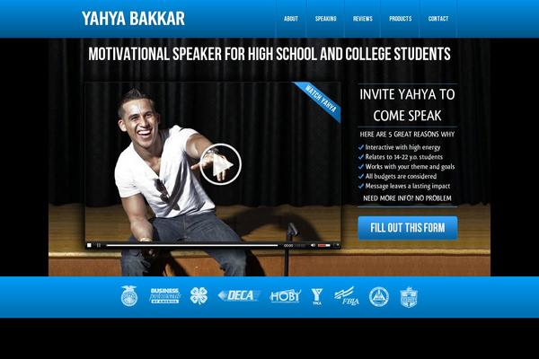 yahyabakkar.com site used Yahyabakkar
