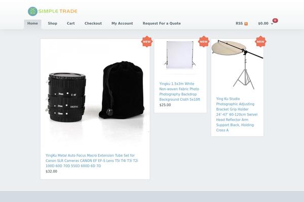 WoodMart theme site design template sample