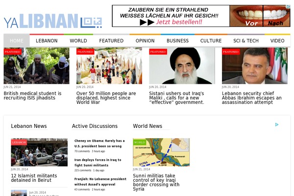 yalibnan.com site used Gutenmag