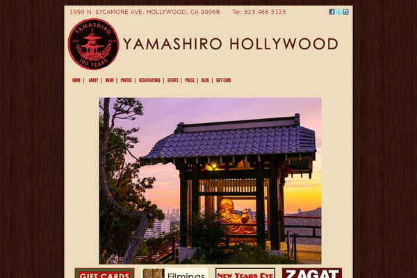 yamashirorestaurant.com site used Yamashiro