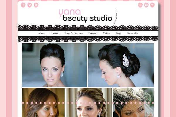 yanabeautystudio.com site used Cardiganmediaframework