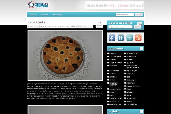 yaniktencere.com site used Weblebi