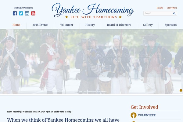 yankeehomecoming.com site used Yankee