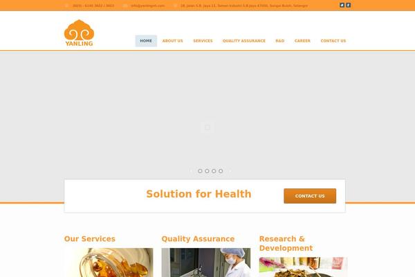 Medicate theme site design template sample